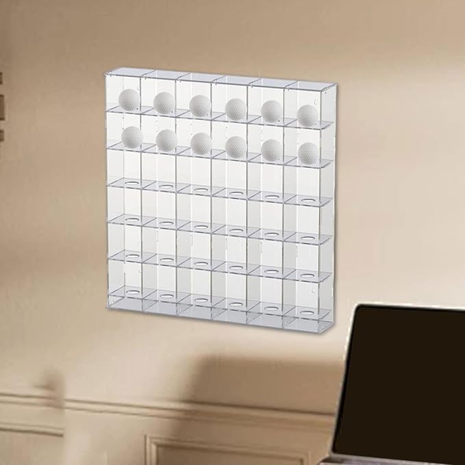Acrylic Golf Ball Display Rack Storage Holder Case Collection Practical Clear - Image 5