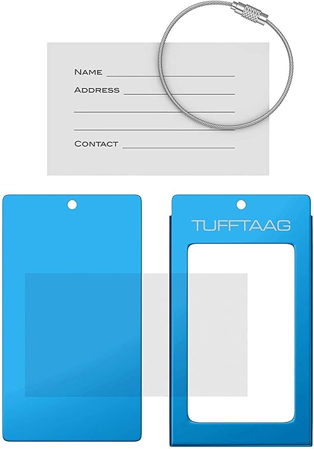 Luggage Tags Business Card Holder by TUFFTAAG - Image 3