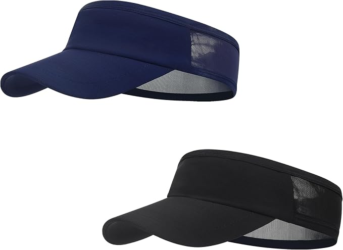 HH HOFNEN Sports Sun Visor Cooling Lightweight Stretchy Packable Running Golf by HHHOFNEN