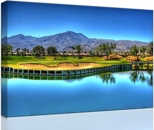 Augusta National Golf Course Wall Art by chenchenArt