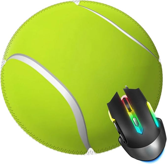 Tennis Ball Mouse Pad, Mouse Pads by ZUIDSYI