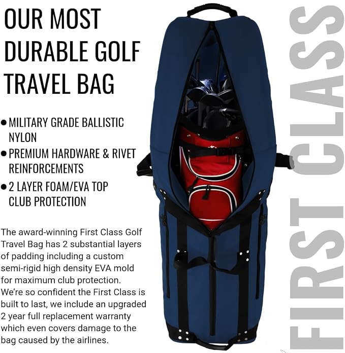 CaddyDaddy First Class Military Grade Ballistic Nylon Travel Cover - Image 3
