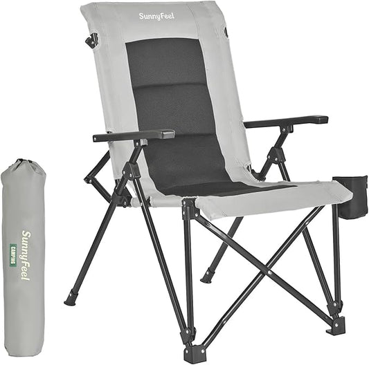SUNNYFEEL Ergonomic High Back Camp Chair by SunnyFeelCamping