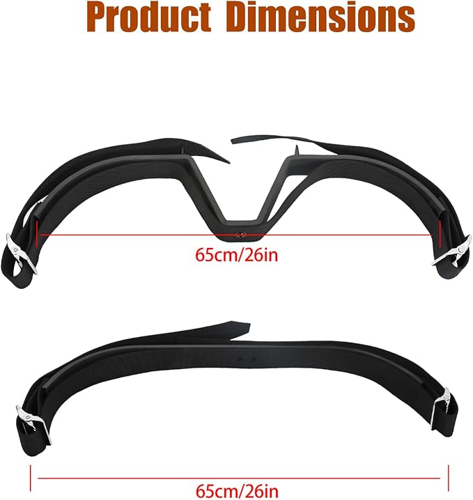 GXYWADY Universal Golf Cart Rear Seat Bag Holder Replacement - Image 5