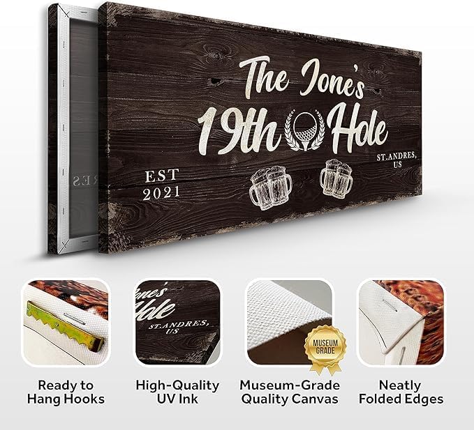 TAILORED CANVASES Golf Art Decor - Image 2