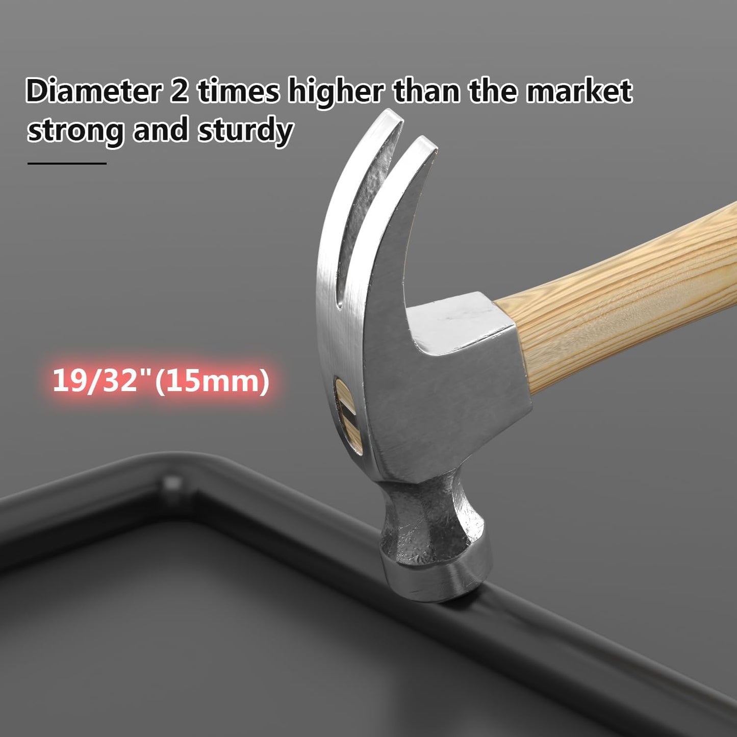 18" Cane Bolts for Gates Ground Gate Latch for Wooden Metal Gates, Gate Stopper Hardware - Heavy Duty Drop Rod, Safe and Secure, Corrosion Resistant (2 Pack)