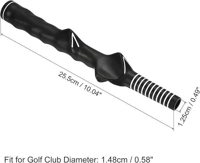 PATIKIL Golf Club Training Grip, 2 Pack Left Handed Teaching Practice Swing - Image 2