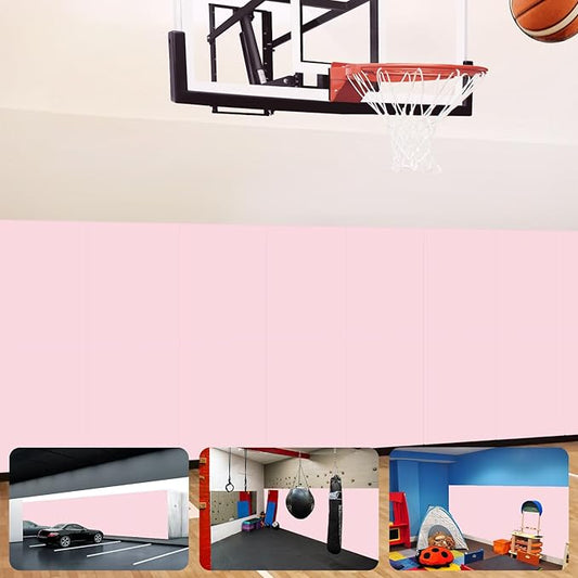 Gym Padding Wall Pads for Gym Wall Mats Basketball Wall Padding 2" Thick Foam by VANCL