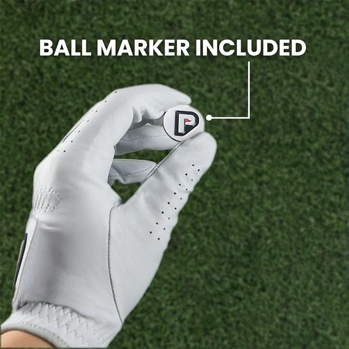 PUR3 Cabretta Leather Golf Gloves Men | Multi-Pack | Real Genuine Ultra Soft - Image 5