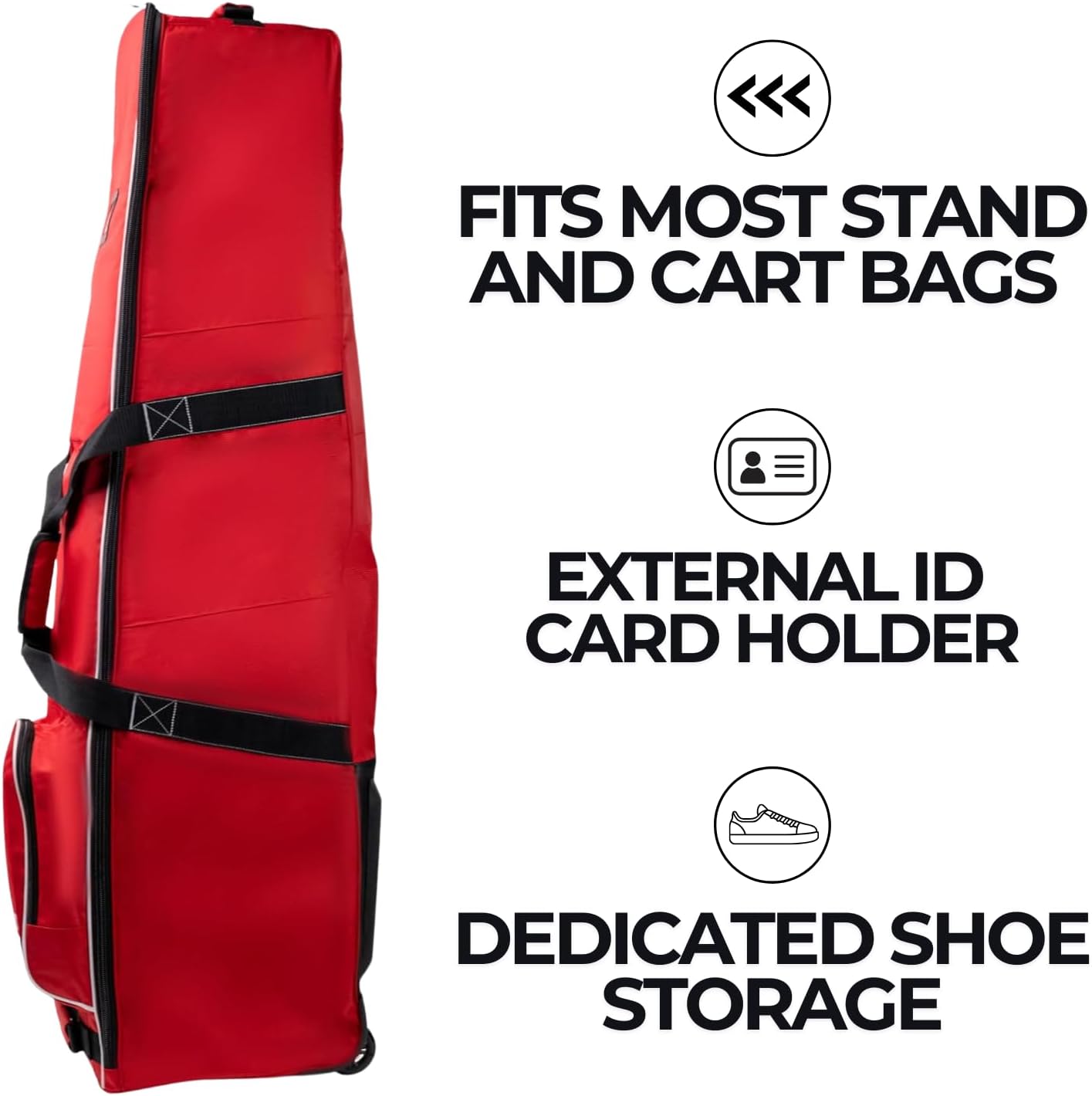 Izzo Deluxe Golf Travel Bag