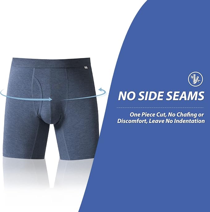 BAMBOO COOL Men's Ultra ComfortSoft Underwear, Moisture Wicking & Breathable No - Image 2