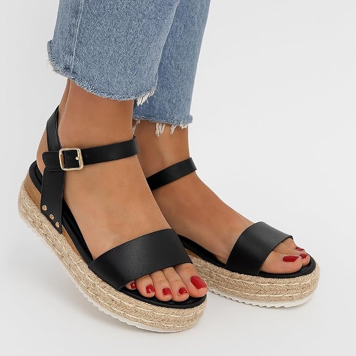 CUSHIONAIRE Melissa Espadrille Platform Sandals - Image 3