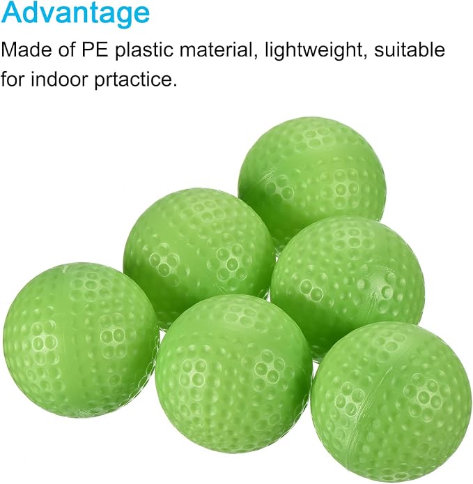PATIKIL Golf Practice Balls, Hollow Flight Training - Image 4
