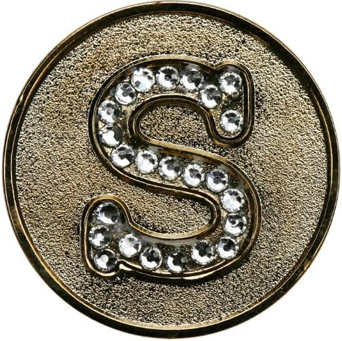 Monogram Initial Golf Ball Marker by Unknown