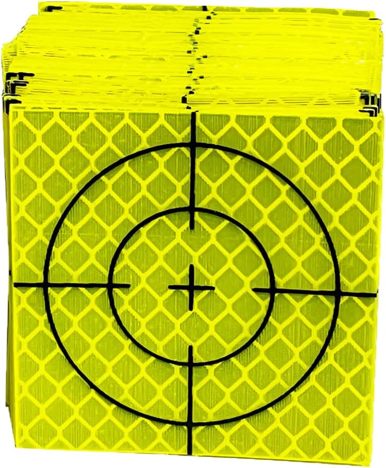 100PCS 30MM /40MM/ 50MM/ 60MM Reflector Targets for Total Stations Green