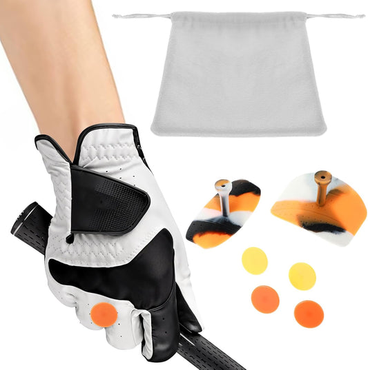 Golf Swing Training Aid, T Grip Golf Aid Correct Posture Anti-Slip Swing Grip Pad Trainer Accessories for Men Women Outdoor Indoor Sports