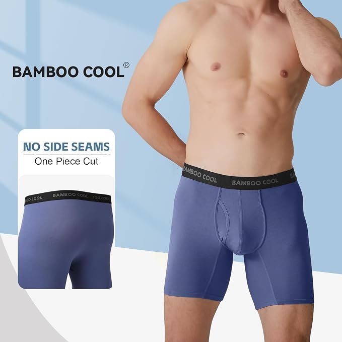 BAMBOO COOL Men's Ultra ComfortSoft Underwear, Moisture Wicking & Breathable No - Image 2