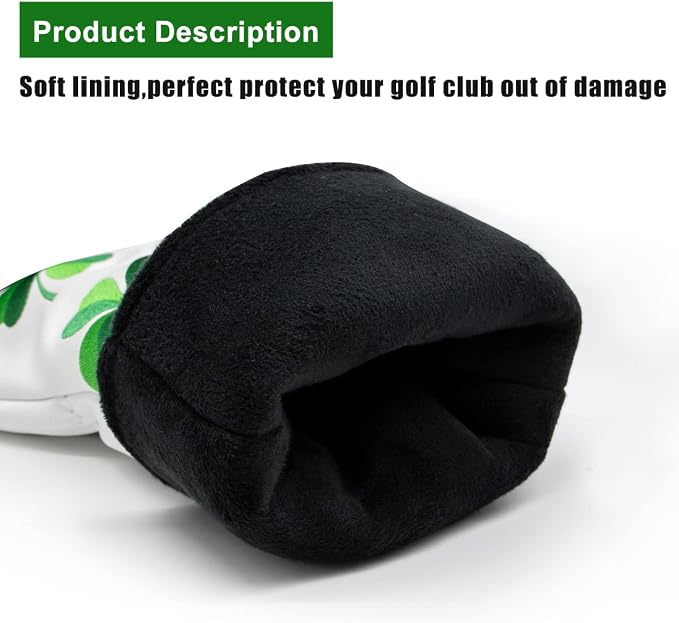 Golf Headcovers Live Lucky Golf Driver Covers Advanced Embroidery Fairway Wood - Image 7