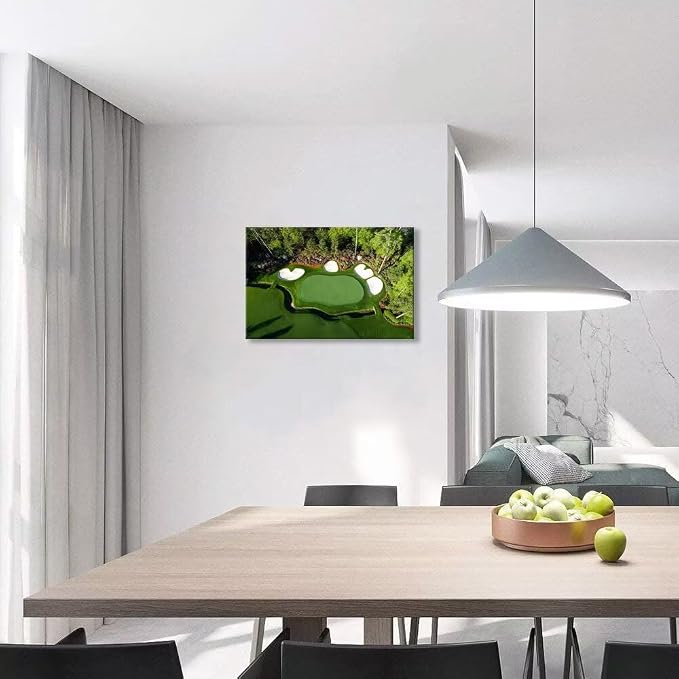 chenchenArt Augusta Golf Course Wall Art - Image 4