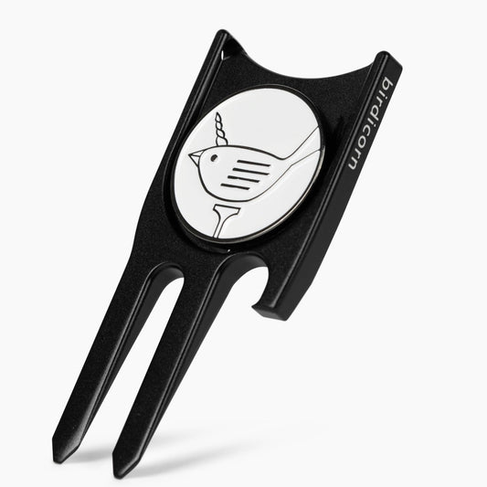 Birdicorn Golf Divot Repair Tool & Golf Ball Marker 6-in-1 Golf Divot Tool