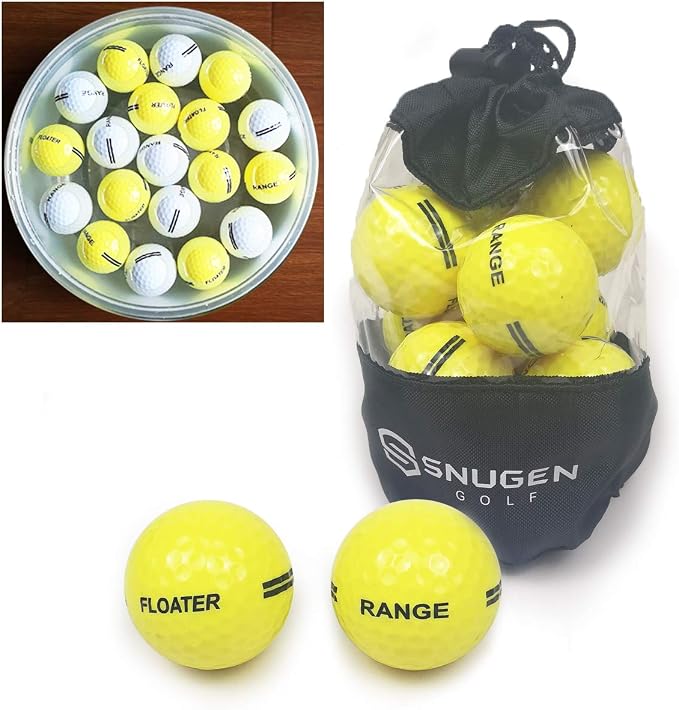 (TM Floater Golf Ball, Practice Floating Ball by SNUGEN
