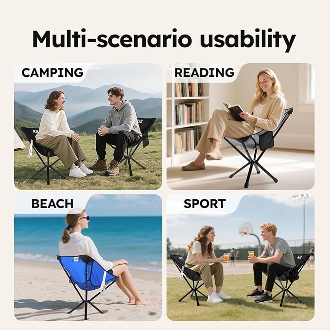 Lightweight Folding Camping Chair — Compact & Portable Design, Easy Setup - Image 7