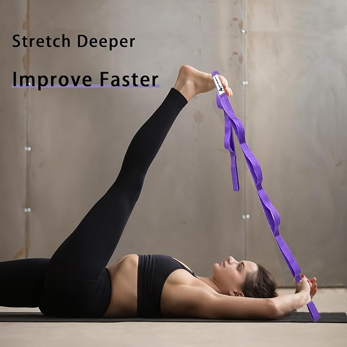 Stretching Strap Yoga Strap - Image 2