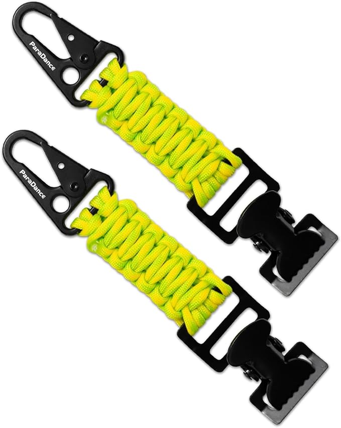 Tactical Glove Clips Work Glove Holders Strap w/Metal Alligator by ParaDance