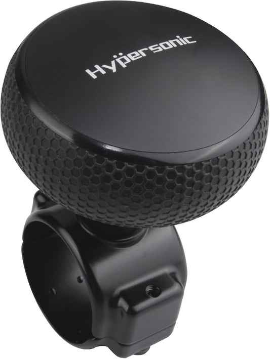 Hypersonic Steering Wheel Knob - Durable Black Suicide Knob Large Steering Wheel Ball Bearings, Making Steering Effortless and Smooth