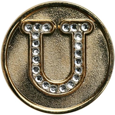 Monogram Initial Golf Ball Marker by Unknown
