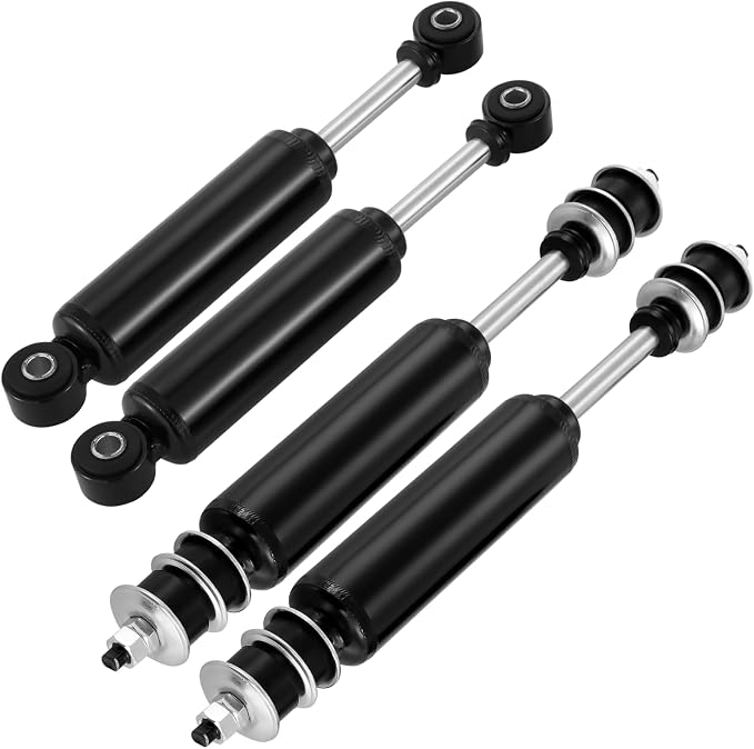 4 PCS Golf Cart Front and Rear Shock Absorbers Kit by SHUNCHENXIANG