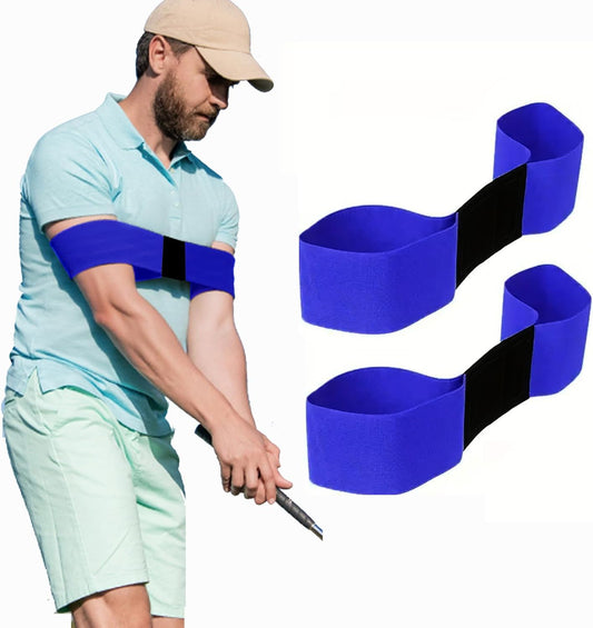 2 Pack Golf Swing Training Aid - Swing Correcting Arm Band