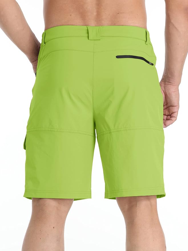 TACVASEN Men's Summer Outdoor Shorts Quick Dry Cargo Casual Work Hiking Shorts - Image 3
