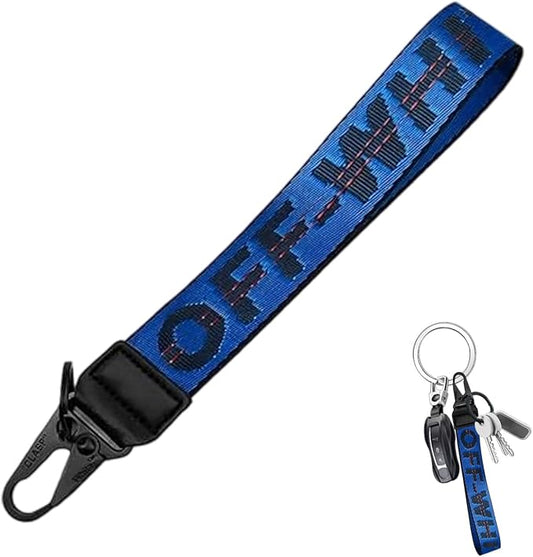 Fashionable Car keychain, Fabric Wrist Strap by Unknown