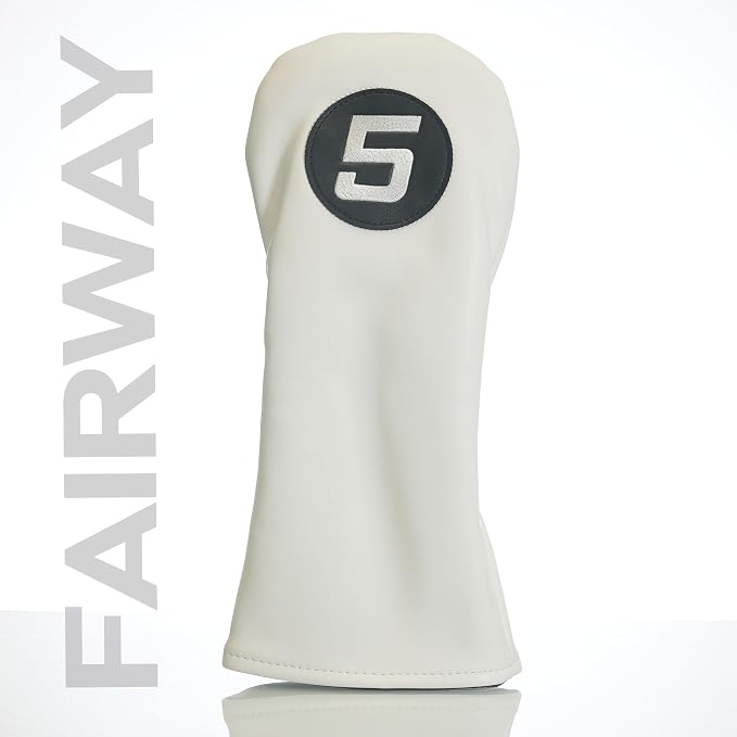 Single Headcover, Easy Slip-On Easy-Off Golf Club Head Cover, Fleece Lined - Image 2