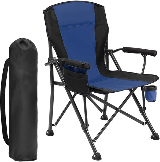 Oversized Folding Camping Chair by LINGRONG