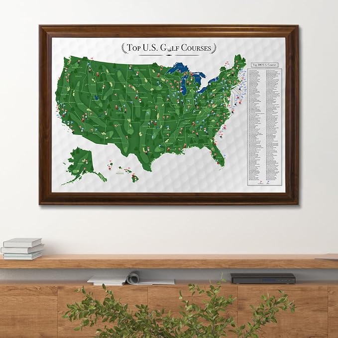 Push Pin Travel Maps Customizable Wall Art - Image 8