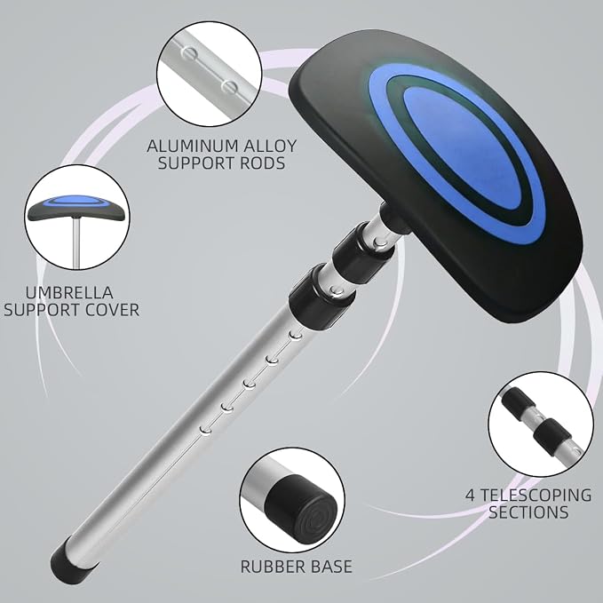 Golf Travel Bag Support System, Golf Club Travel Protection Kit - Image 3