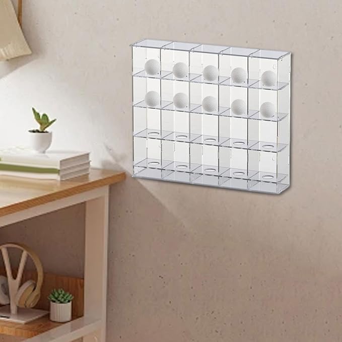 Acrylic Golf Ball Display Rack Storage Holder Case Collection Practical Clear - Image 3