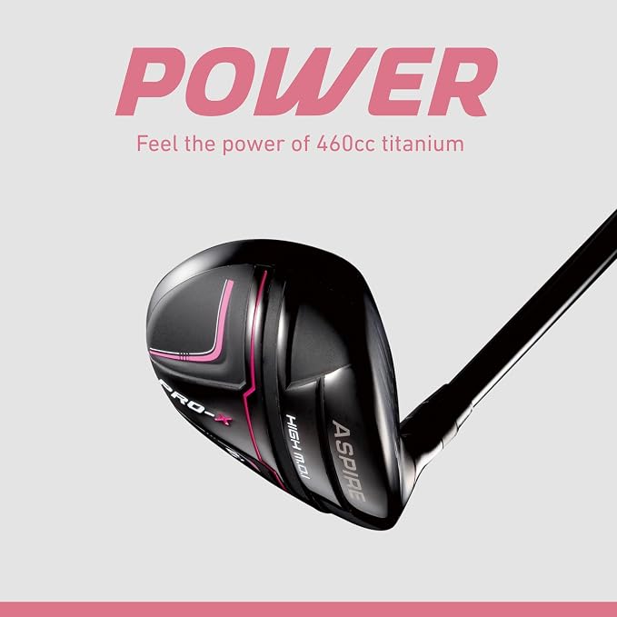 Aspire PRO-X 16-Piece Womens Golf Club Set, Includes Titanium F Driver - Image 4
