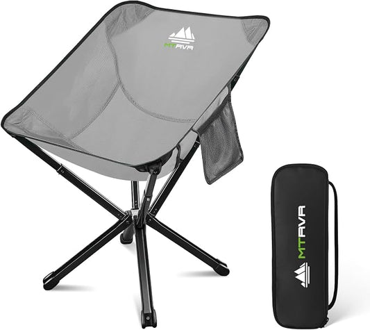 Lightweight Folding Camping Chair — 3.3 lb Compact Portable Design, One-Piece by MTRVR%C2%AEOfficial