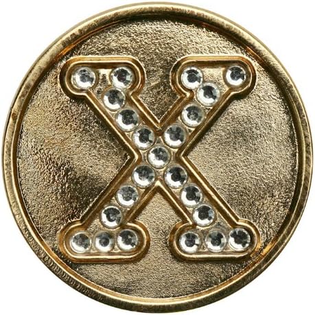 Monogram Initial Golf Ball Marker by Unknown