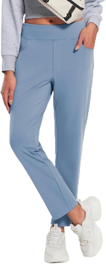 baleaf Women's Fleece Lined Pants Stretch Water Resistant Winter Thermal Travel by baleaf