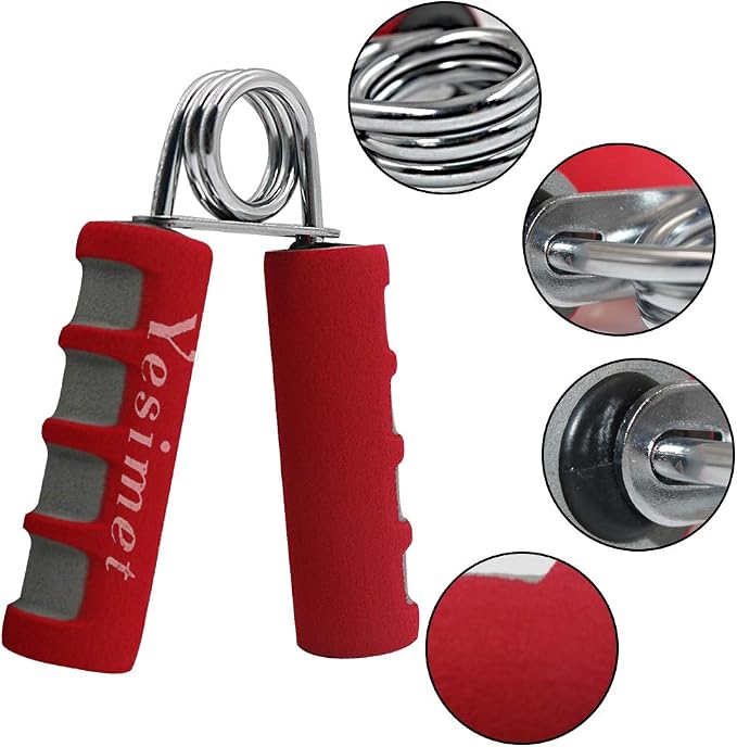 2 Pack Hand Grip Strengthener Set, Forearm Exerciser, Finger Gripper, Grip - Image 2