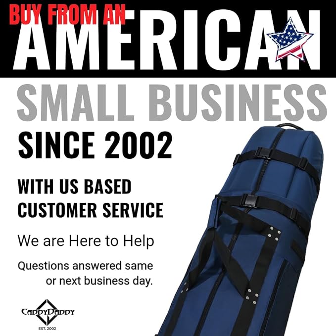 CaddyDaddy First Class Military Grade Ballistic Nylon Travel Cover - Image 5
