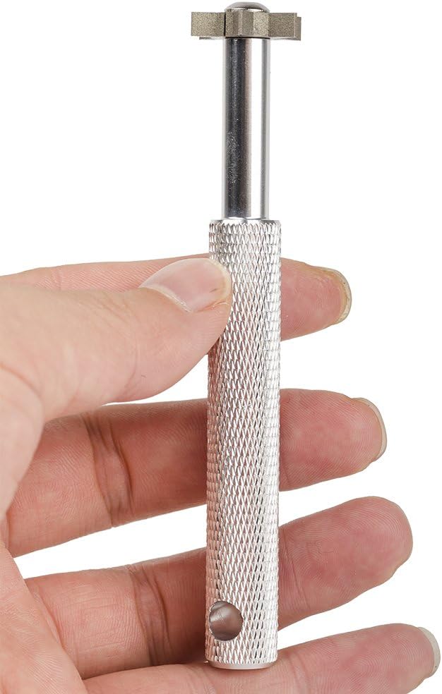 HIFROM Groove Sharpener with 6 Heads - Golf Club Groove Sharpener Re-Grooving Tool and Cleaner for All Irons Pitching Sand Lob Gap and Approach Wedges and Utility Clubs ¡­