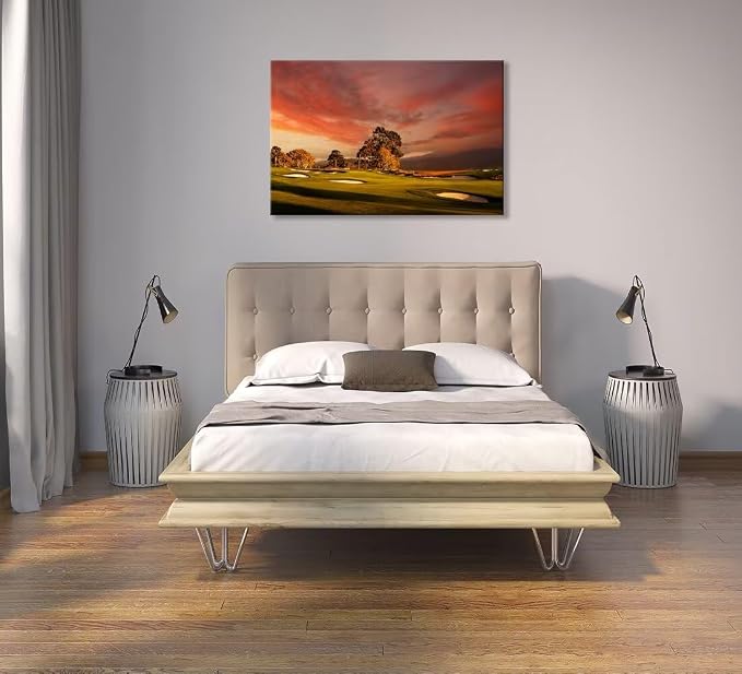 chenchenArt Coastline Golf Course Wall Art - Image 6