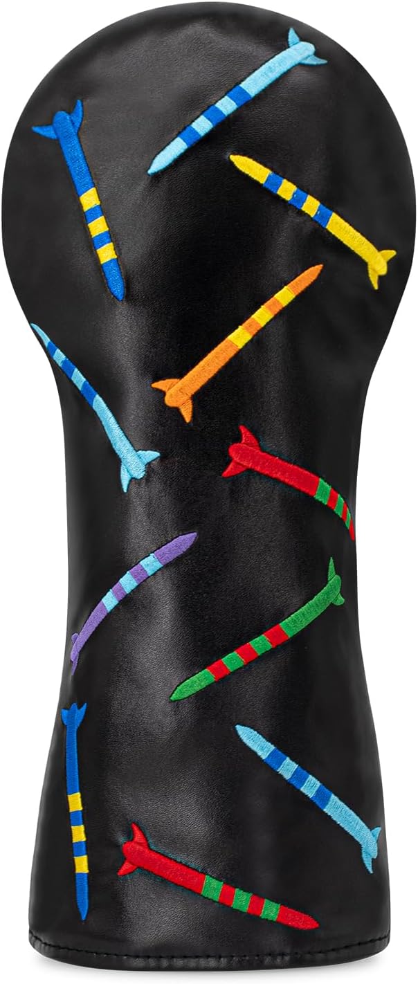 Colorful Nails Style Golf Half Mallet Putter Cover Headcover, Golf Putter Club by Unknown