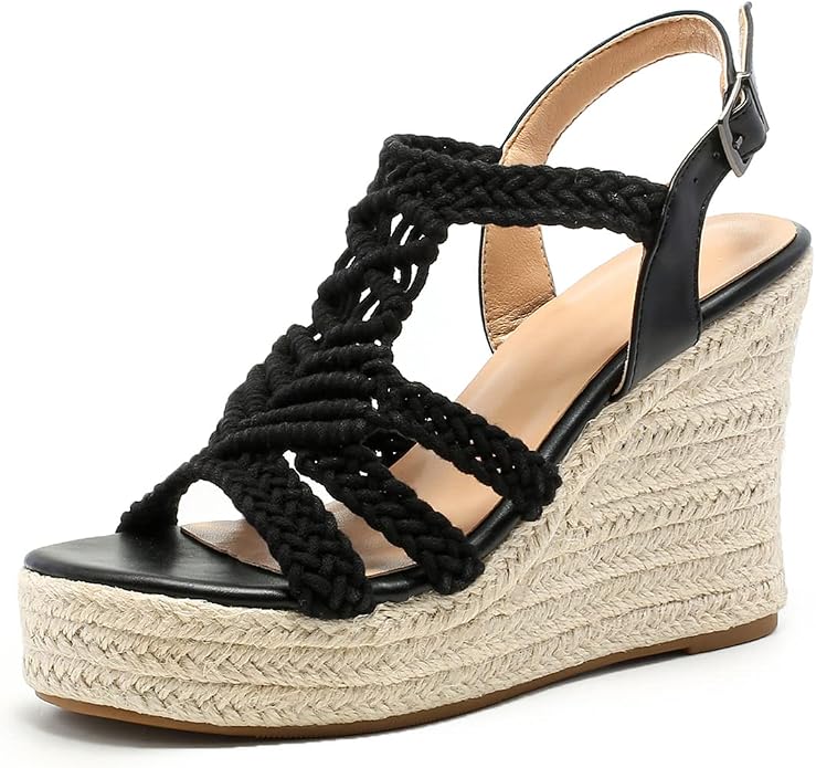 Espadrille Wedge Sandals for Women Platforms & Wedges by Sopends