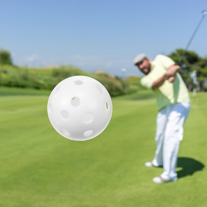 Tradder 120 Pcs 42mm Practice Golf Balls Hollow Sports Golf Training Balls - Image 5